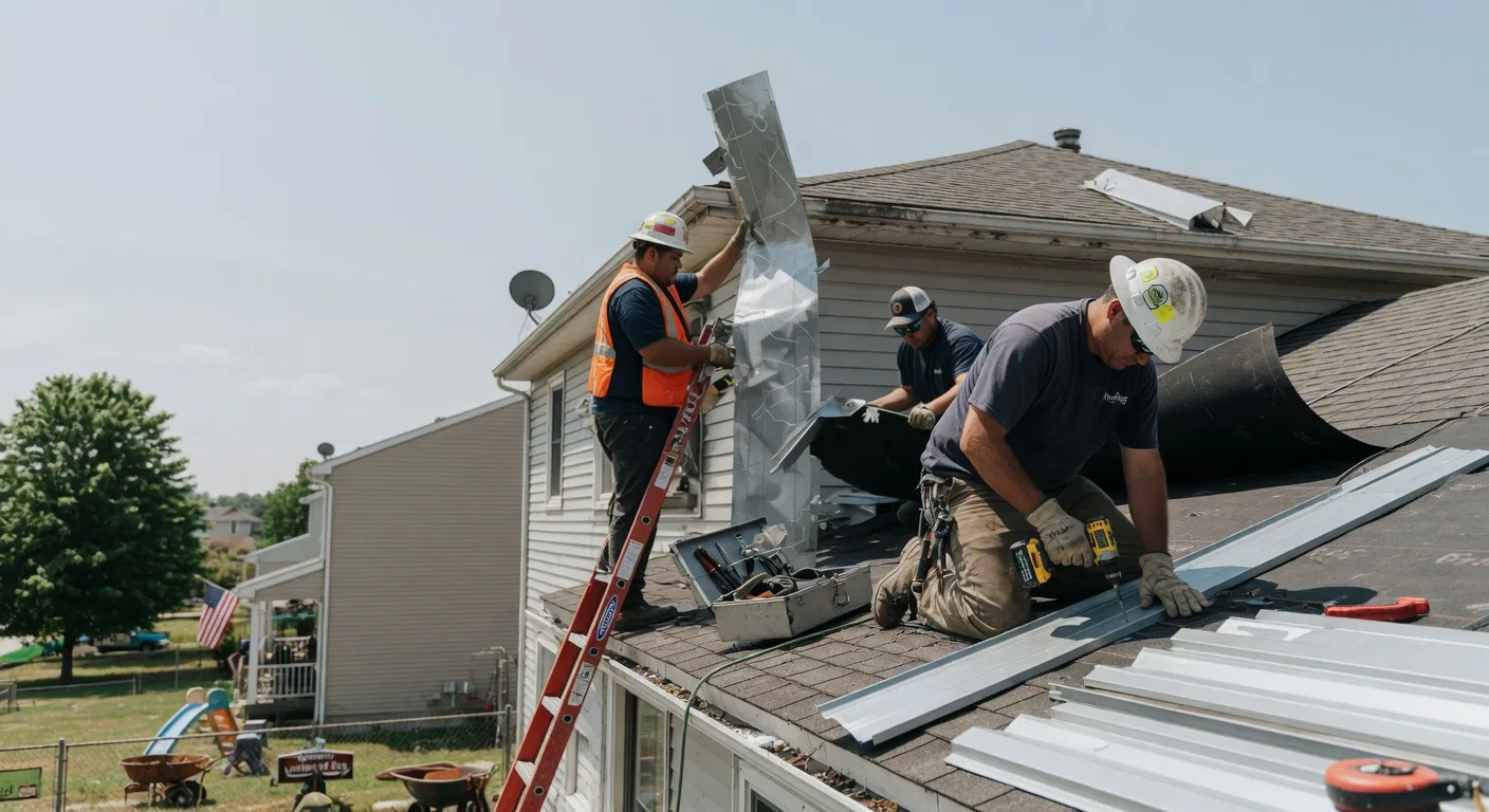 Storm Damage Metal Roof Repair in Maugansville, MD